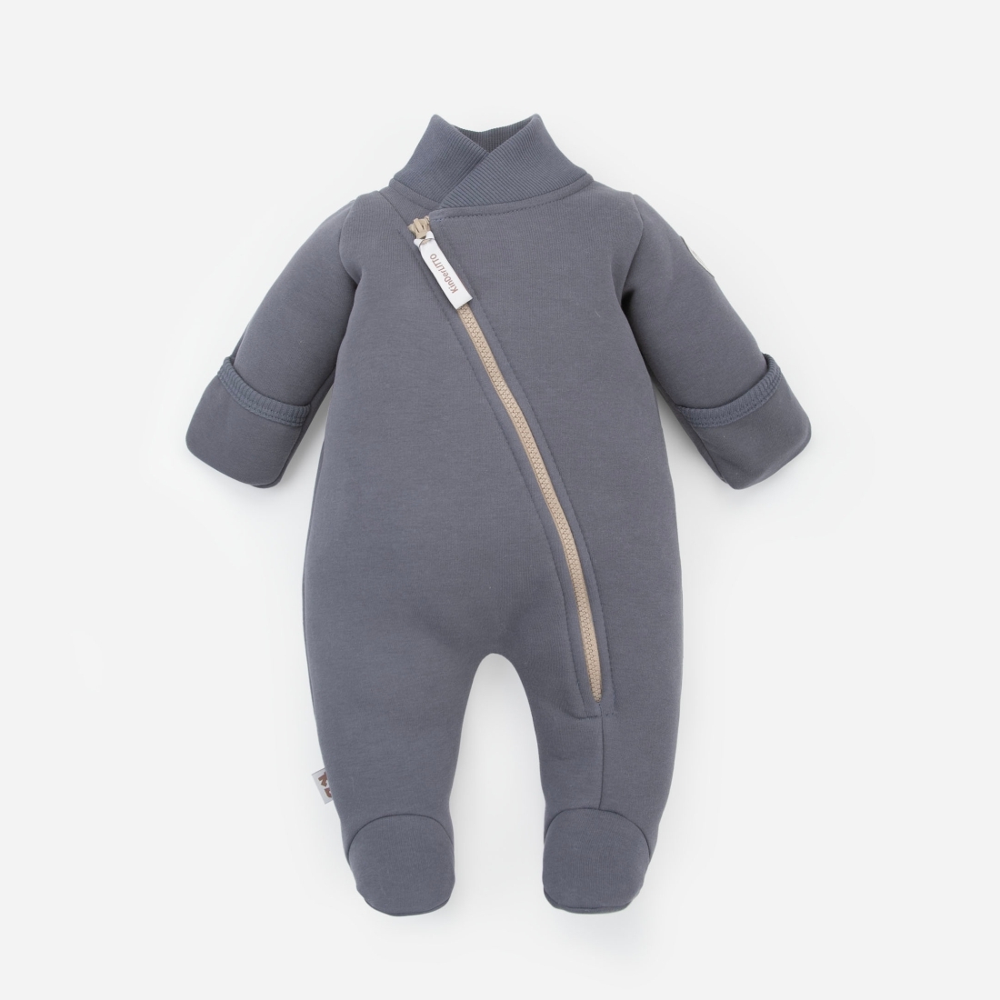 Комбинезон-поддева "Новый Тополино-1", футер, новый деним