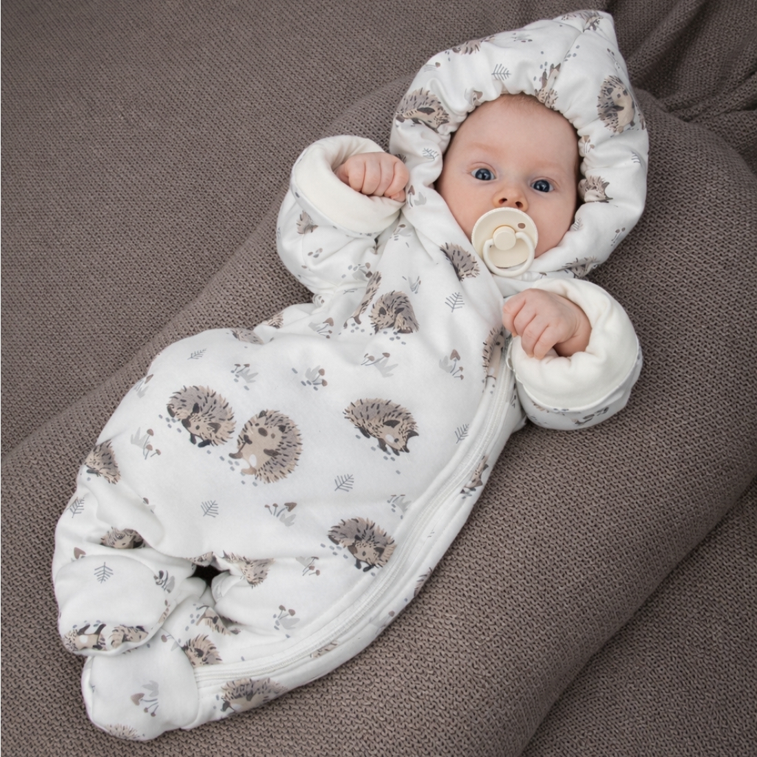 Комбинезон "Новая Фантазия. Ёжики", молоко