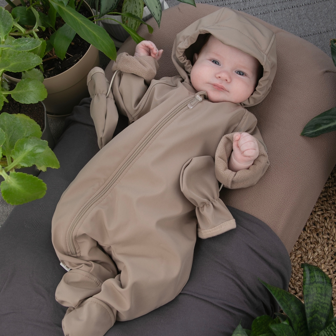 Комбинезон "Софтшелл-1" демисезонный, капучино