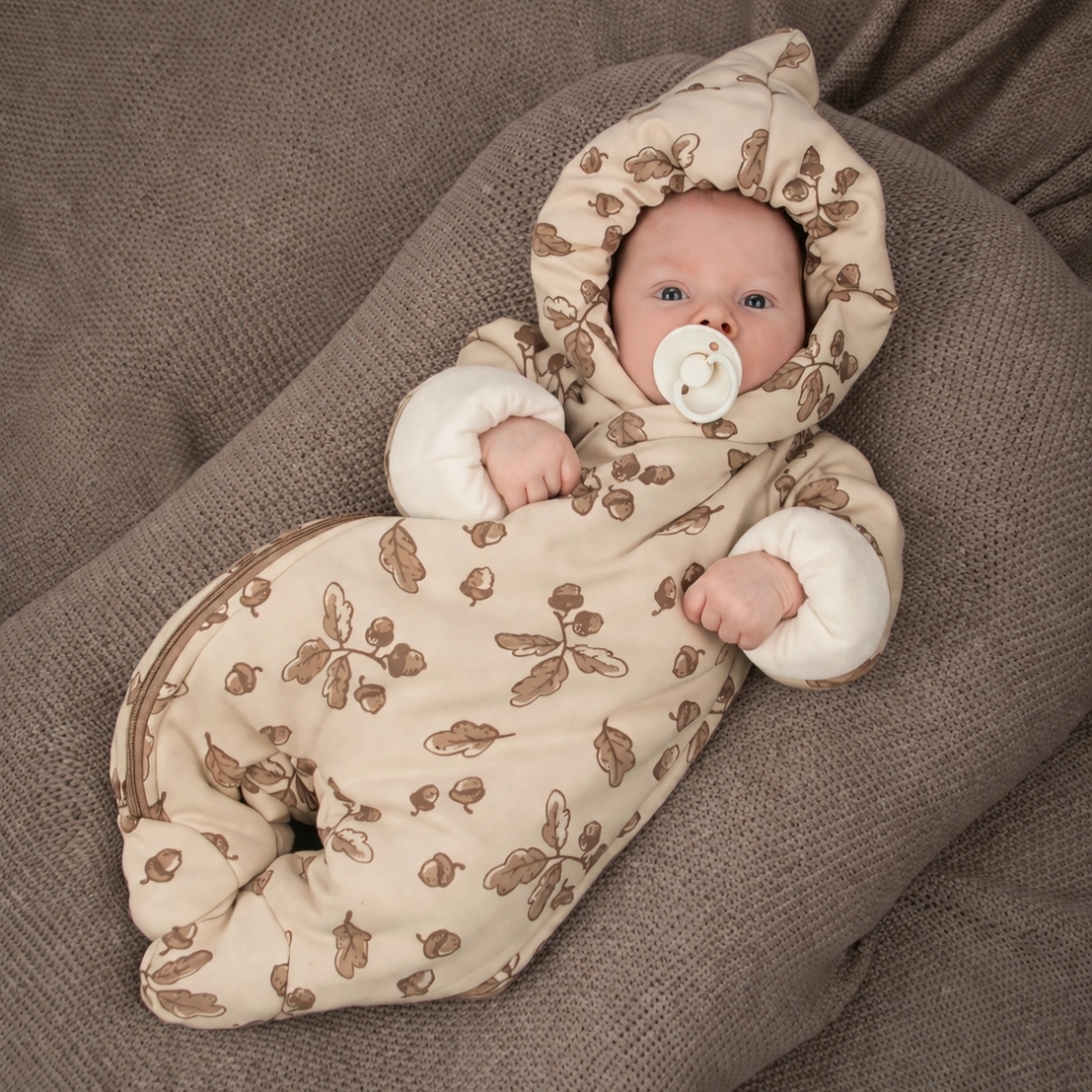 Комбинезон "Новая Фантазия. Жёлуди", молоко