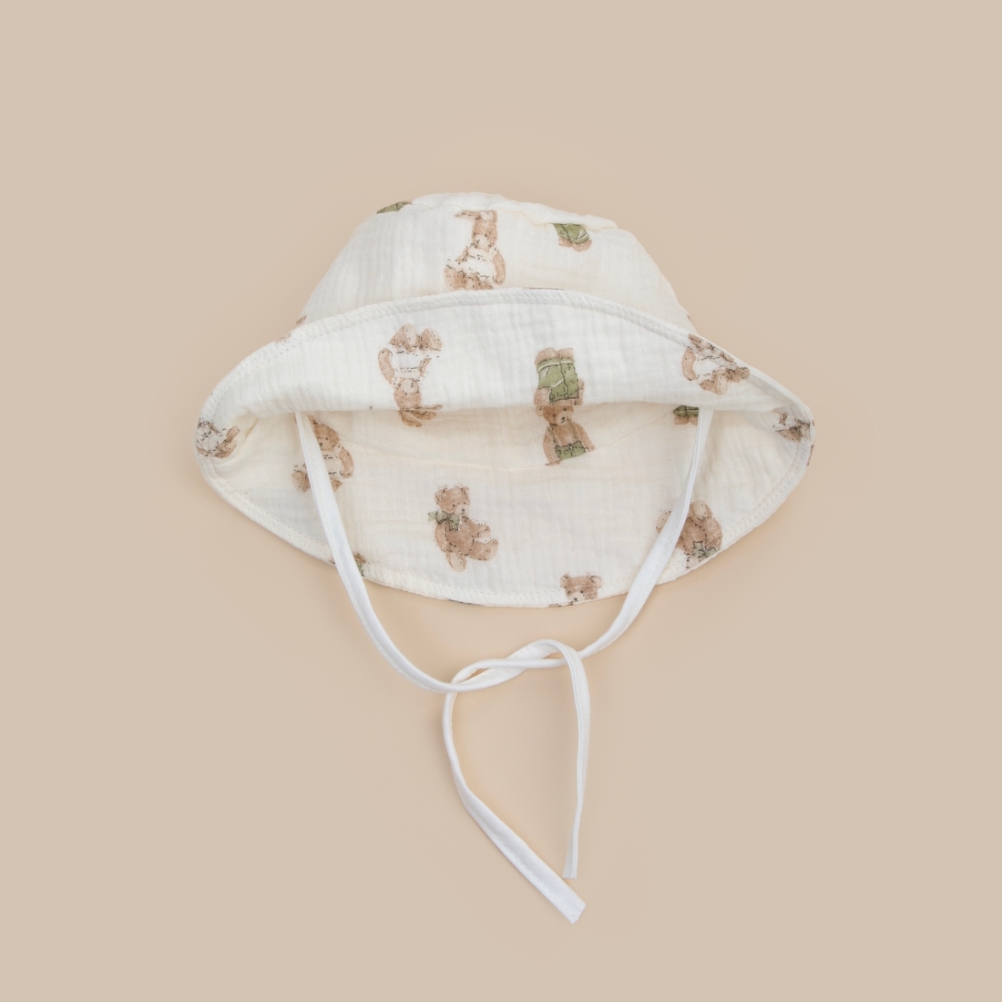 Летняя панама "Муслин-2", плюшевые друзья, лето